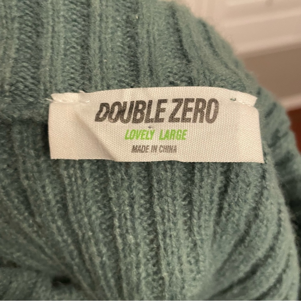 Double Zero Ribbed Knit Sweater - Picture 4 of 6
